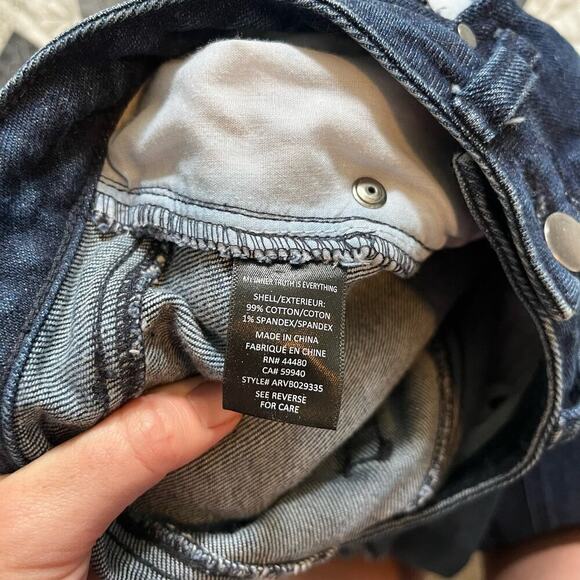 AFRM Jeans Keenan High Rise Wide‎ Leg distressed size 26 long - Picture 4 of 11